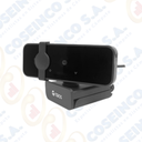 Webcam TEROS TE-9072, 2K, micrófono incorporado, USB 2.0