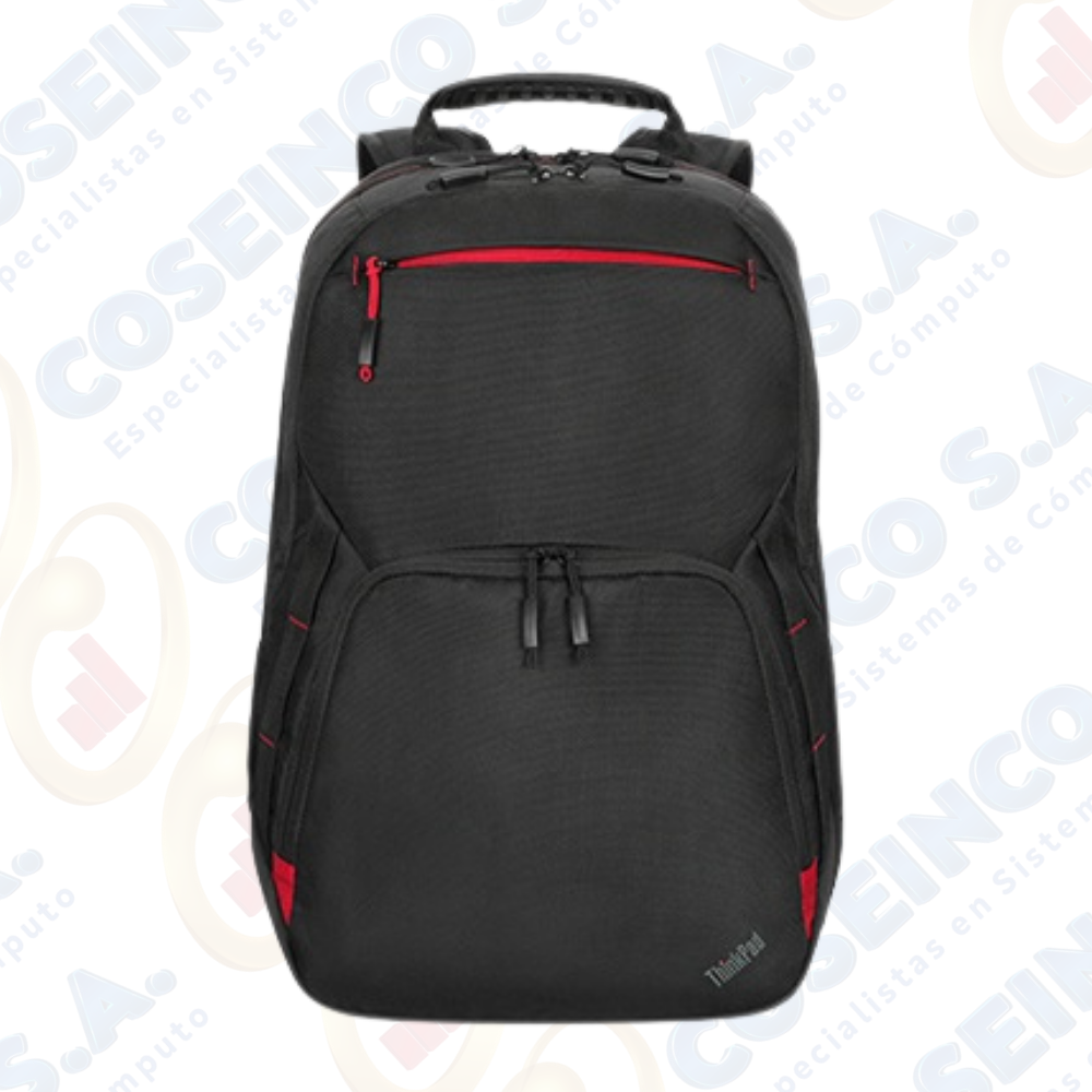 Mochila Lenovo Thinkpad Essential Plus de (15.6&quot; / 39.6 cm), Color (Negro / Rojo) / 4X41A30364