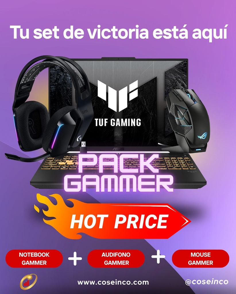 PACK TITANIUM GAMERS