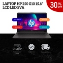 LAPTOP HP 250 G10 / 15.6&quot; LCD LED HD SVA /CORE i5-1334U 1.30/4.60GHz / Memoria 16 GB DDR4-3200MHz/512 Disco SSD/SISTEMA FREE DOS / B5UW7AT#ABM