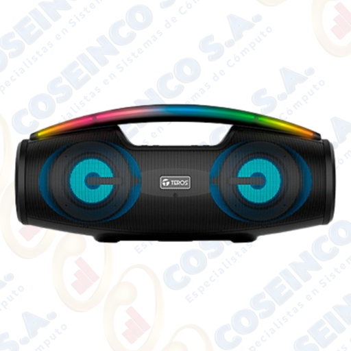 [424239] Parlante TEROS TE-6042N, bluetooth, 20 W (2 x 10 W), 3000 mAh, negro / TE-6042N