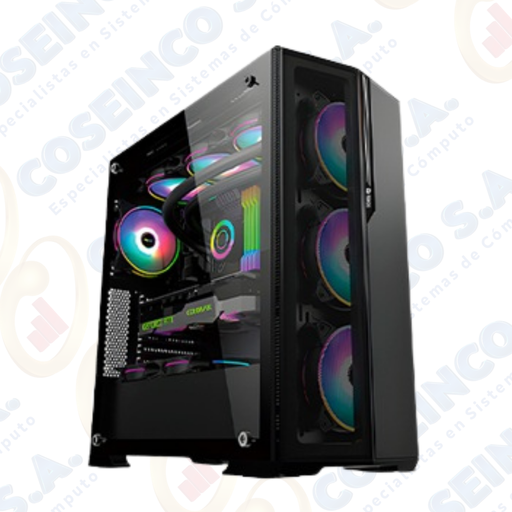 [419698] Case Gamer Teros TE1175N, Mid Tower, Negro, USB 3.0, USB 2.0, Audio. / TE1175N