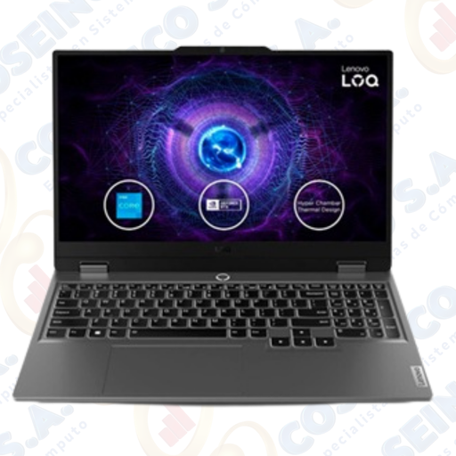 [441877] Notebook Lenovo LOQ 15IAX9 15.6&quot; FHD IPS, Core i5-12450HX hasta 4.4GHz, 24GB DDR5-4800MHz / 83GS00EQLM