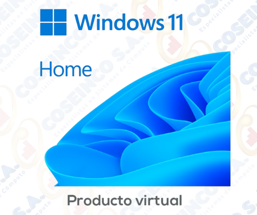 [392100] Sistema Operativo Microsoft Windows Home 11, 64-bits All Languages PK Lic Online DwnLd NR / KW9-00664