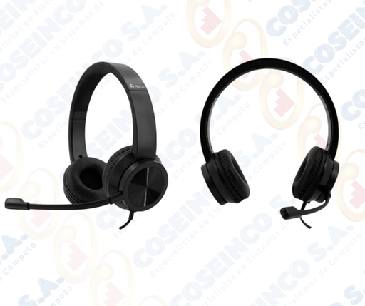 [453388] Audífono TEROS TE-8037N (HEADSET), negro / TE8037N