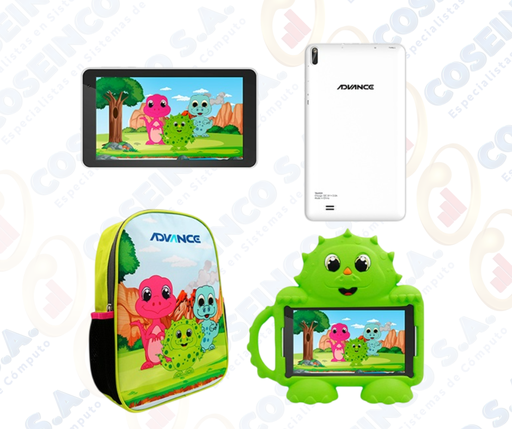 [504437] Tablet Advance Intro TR6985 7" WSVGA IPS A333 1.75 GHZ 4GB 64GB Android 15 blanco / ADV-TR6985