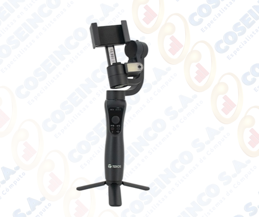 [481917] Estabilizador Gimbal de 3 ejes 360º con rastreador IA, TEROS TE-7056N para telefonos / TE7056N