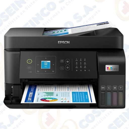 [435757] Impresora Multifuncional Epson EcoTank L5590, Imprime/Escanea/Copia/Fax/USB/LAN/Wi-Fi / C11CK57301
