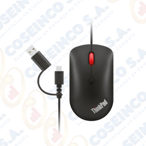 [469029] Mouse Compacto Lenovo Thinkpad, Interfaz USB-C / 4Y51D20850