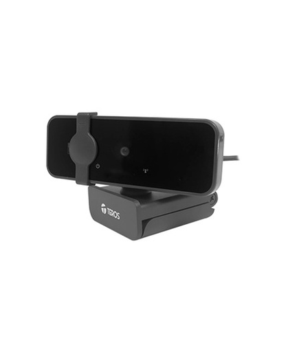 [443813] Webcam TEROS TE-9072, 2K, micrófono incorporado, USB 2.0