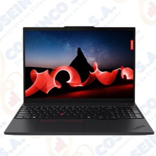 [463818] Notebook Lenovo ThinkPad T16 Gen 3 16" WUXGA IPS, Core Ultra 7 155U hasta 4.8GHz 16GB DDR5 / 21MQ000YLM