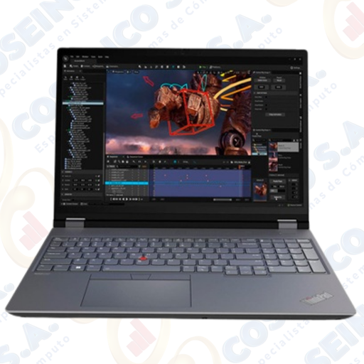 [424308] Notebook Lenovo ThinkPad P16 Gen 2 16&quot; WUXGA IPS Core i9-13980HX 2.2/5.6GHz 32GB DDR5-5600 / 21FB000KLM
