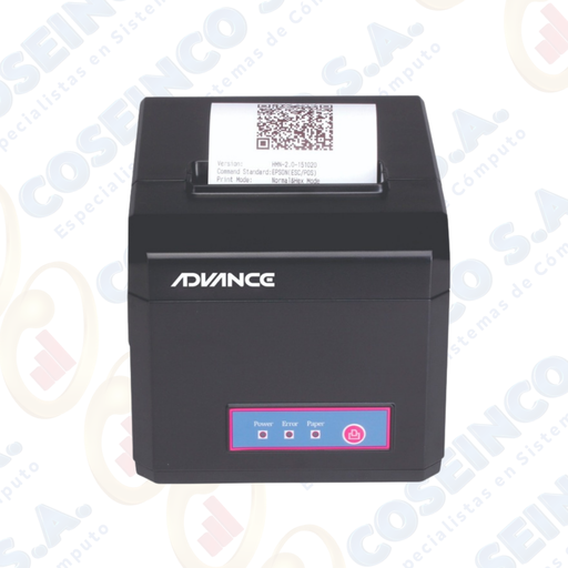 [370833] Impresora térmica Advance ADV-8010, velocidad de impresión 300 mm/seg ,USB+LAN / ADV-8010N