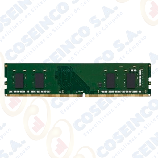 [405800] Memoria Kingston 8GB DDR4-3200 MHz, PC4-25600, CL22, 1.2V, 288-Pin, Non-ECC /  KVR32N22S6/8
