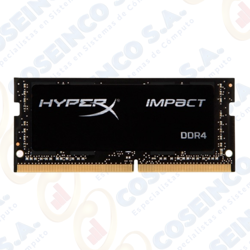 [388193] Memoria SODIMM Kingston Hyper Impact, 16GB, DDR4 3200 MHz, PC4-25600, CL20, 1.2V / KF432S20IB/16