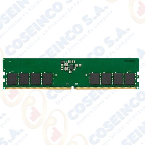 [462261] Memoria Kingston 16GB, DDR5-5600 MHz, PC5-44800, CL46, 1.1V, 288-pin, 1Rx8, Non-ECC / KCP556US8-16